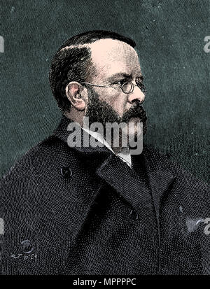 Thomas John barnardo (1845-1905), Irischer geborene Philanthrop und Arzt, 1893. Artist: Unbekannt. Stockfoto