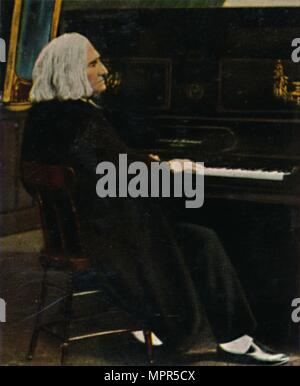 "Franz von Liszt 1811-1886", 1934. Artist: Unbekannt. Stockfoto