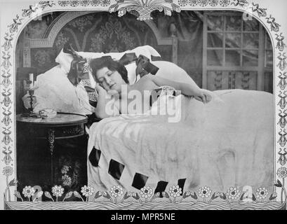 'La Premier Songe", 1900. Artist: Unbekannt. Stockfoto