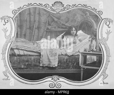 'Passionnement', 1900. Artist: Unbekannt. Stockfoto