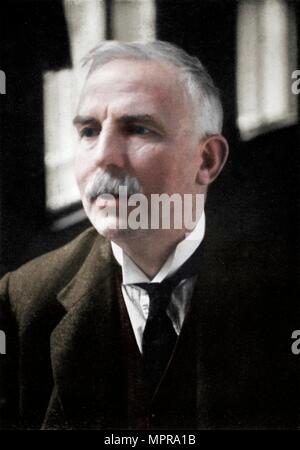 Ernest Rutherford (1871-1937), Nobelpreisträger Atomphysiker, c 1908. Artist: Unbekannt. Stockfoto