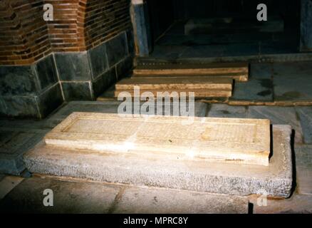 Grab von Timur (tamburlaine), Mausoleum Gur-e Amir (erbaut 1404), Samarkand, c 20. Künstler: CM Dixon, Unbekannt. Stockfoto