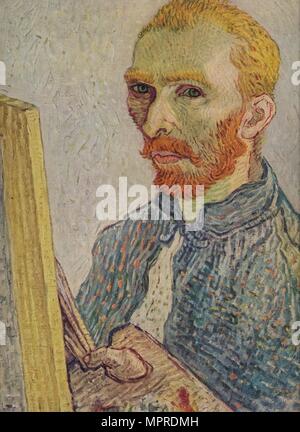 "Portrait von Vincent van Gogh', 1825-1828. Künstler: Vincent van Gogh. Stockfoto