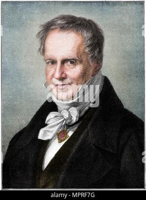 Alexander von Humboldt, preußischen Naturforscher und Entdecker, (1900). Artist: Unbekannt. Stockfoto