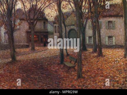 "Das Dorf im Herbst', c 1915. Künstler: Eugene Henri Le Sidaner. Stockfoto