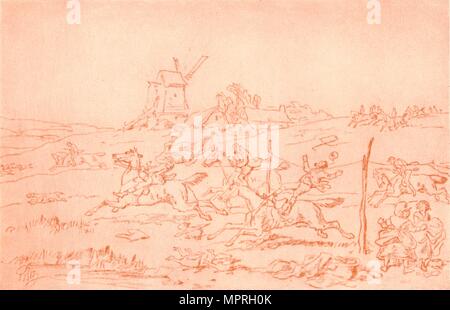 "Geschirr waschen!', c 1860 (1922). Artist: Hablot Knight Browne. Stockfoto