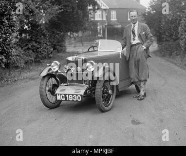 MG M Typ C Robinson, c 1929. Artist: Bill Brunell. Stockfoto