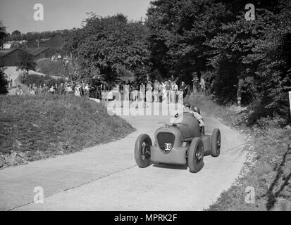 Ford Model 10 Racing special von J Eason-Gibson in der vscc Croydon Geschwindigkeit Studien, 1937 konkurrieren. Artist: Bill Brunell. Stockfoto