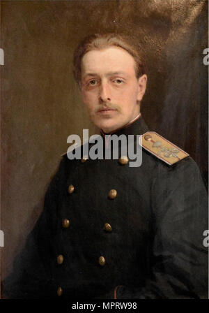 Portrait von Vladimir Grigorievich Chertkov (1854-1936). Stockfoto