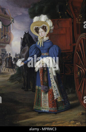 Grand Herzogin Anna Pavlovna von Russland (1795-1865), Königin der Niederlande. Stockfoto