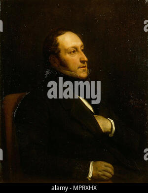 Portrait des Komponisten Gioacchino Antonio Rossini (1792-1868). Stockfoto