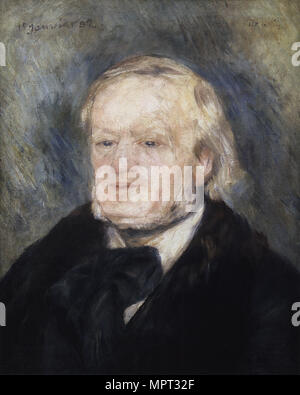 Portrait des Komponisten Richard Wagner (1813-1883), 1882. Stockfoto