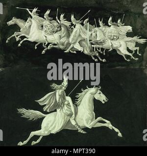 Die Walküren (Valkyrien), ca 1899. Stockfoto