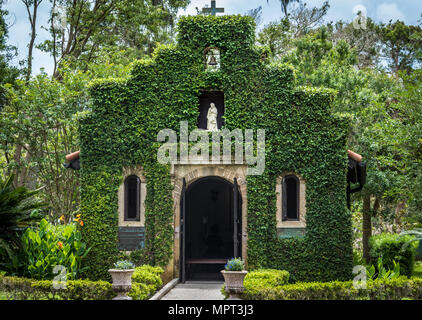 Unserer Lieben Frau von La Leche Kapelle in Nombre de Dios Mission in St. Augustine, Florida, USA. Stockfoto