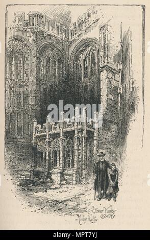 'Oliver King's Chantry', 1895. Artist: Unbekannt. Stockfoto