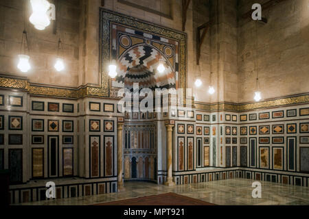 Aegypten, Kairo, Ar-Rifai-Moschee Stockfoto