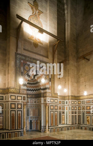 Aegypten, Kairo, Ar-Rifai-Moschee Stockfoto