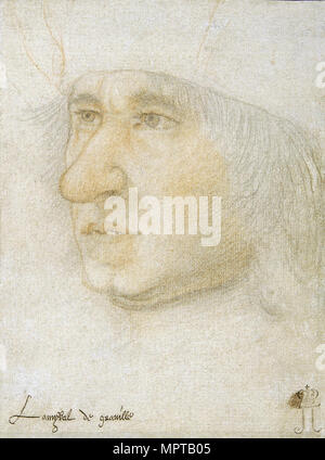 Portrait von Louis Malet de Graville (1438-1516), Admiral von Frankreich. Stockfoto