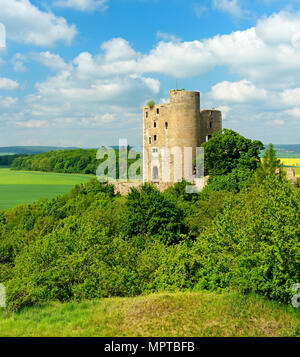 Ruine der Burg Arnstein, Mansfeld-South Sylda-Harkerode, Harz, Sachsen-Anhalt, Deutschland Stockfoto