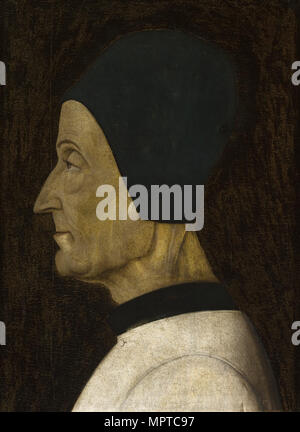 Portrait von Lorenzo Giustiniani (1383-1456). Stockfoto