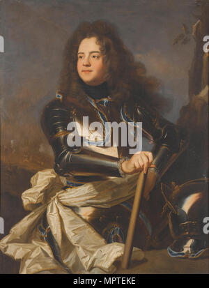 Porträt von Louis Henri de La Tour d'Auvergne (1679-1753). Stockfoto