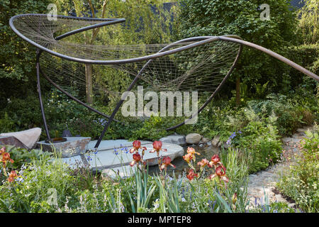 Die wedgwood Garten Chelsea 2018 Stockfoto