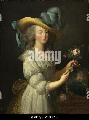 Portrait der Königin Marie Antoinette von Frankreich (1755-1793), nach 1783. Stockfoto