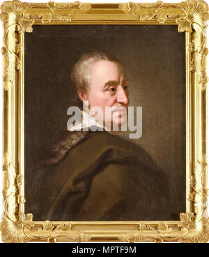 Portrait von Christopher Polhem (1661-1751). Stockfoto