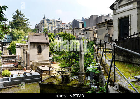 Friedhof von Montmartre - Paris - Frankreich 18. Stockfoto