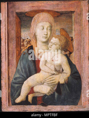 Die Jungfrau und Kind, 1435-1438. Stockfoto