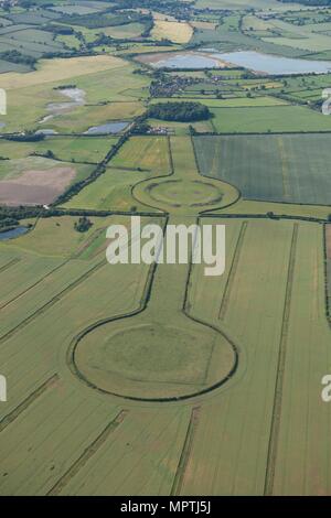 Thornborough Henges, North Yorkshire, c 2010 s (?) Künstler: Dave MacLeod. Stockfoto