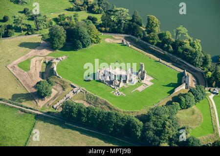 Sherborne Old Castle, Dorset, c 2010 s (?). Artist: Damian Grady. Stockfoto