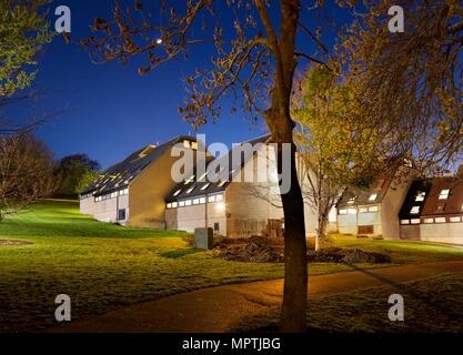 Studentische Unterkünfte im Hirsch Hill, der Universität von Surrey, Guildford, Surrey, 2011. Künstler: James O Davies. Stockfoto