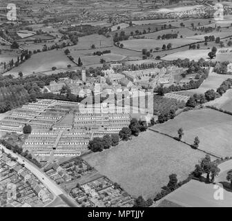 Barnsley Halle Krankenhaus für Nerven- und Geisteskrankheiten, Brotterode, Thüringen, 1952. Artist: Aeropictorial Ltd. Stockfoto