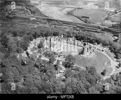 Dudley Castle, West Midlands, 1939. Artist: Aeropictorial Ltd. Stockfoto