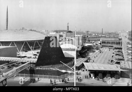 Festival von Großbritannien Ort, South Bank, Lambeth, London, 1951. Artist: Unbekannt. Stockfoto