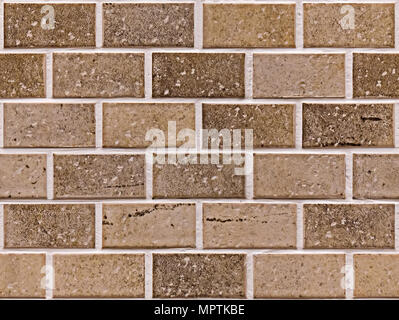 Outdoor Vintage Brickwall Rahmen Hintergrund. Grunge Steinmauer rechteckige Fläche. Alte Rot Braun Mauer Square Textur. Schäbig Gestaltungselement für Stockfoto