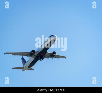 Air Canada airbus a320 Calgary, Alberta Kanada Stockfoto