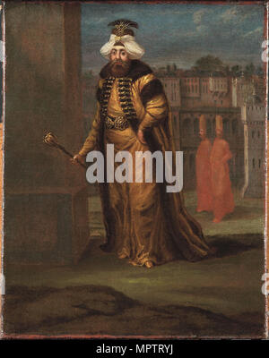 Sultan Ahmed III (1673-1736). Stockfoto