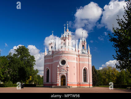 St. Petersburg, Russland: chesme Kirche Stockfoto