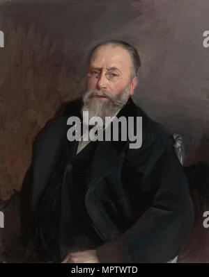 Portrait von Baron de Rothschild. Stockfoto