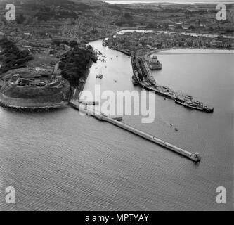 Der Hafen Mund, Dorchester, Dorset, 1947. Artist: Aerofilms. Stockfoto