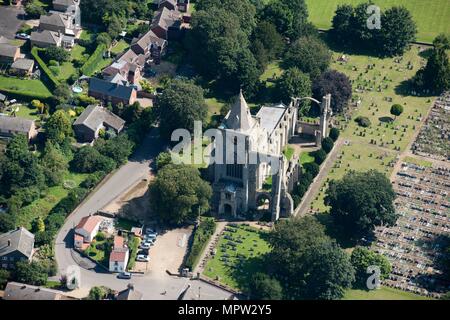 Crowland Abtei, Lincolnshire, c 2010 s (?). Artist: Damian Grady. Stockfoto