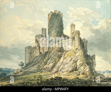 Conway Castle, c 1793. Artist: Thomas Girtin. Stockfoto