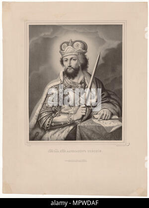 Alexander Nevsky, Grand Prince von Nowgorod und Wladimir (1220-1263), 1839. Stockfoto