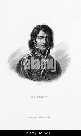 Baron Dominique Jean Larrey (1766-1842). Stockfoto