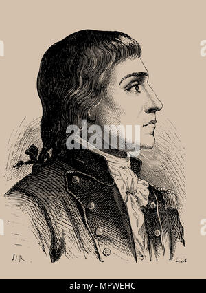 Claude Joseph Rouget de Lisle (1760 bis 1836), 1889. Stockfoto