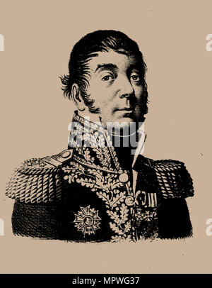Allgemeine Antoine-Guillaume Rampon (1759-1842), 1818. Stockfoto