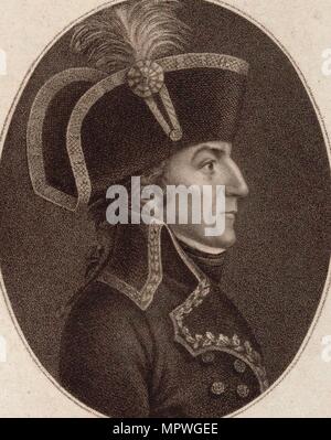 Guillaume Marie-Anne Brune (1763-1815), 1790. Stockfoto