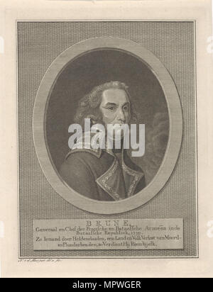 Guillaume Marie-Anne Brune (1763-1815), 1799. Stockfoto